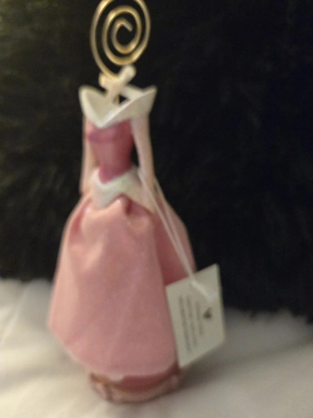DISNEY Parks Sleeping Beauty Aurora Pink Photo Memo Holder 2005 WDW